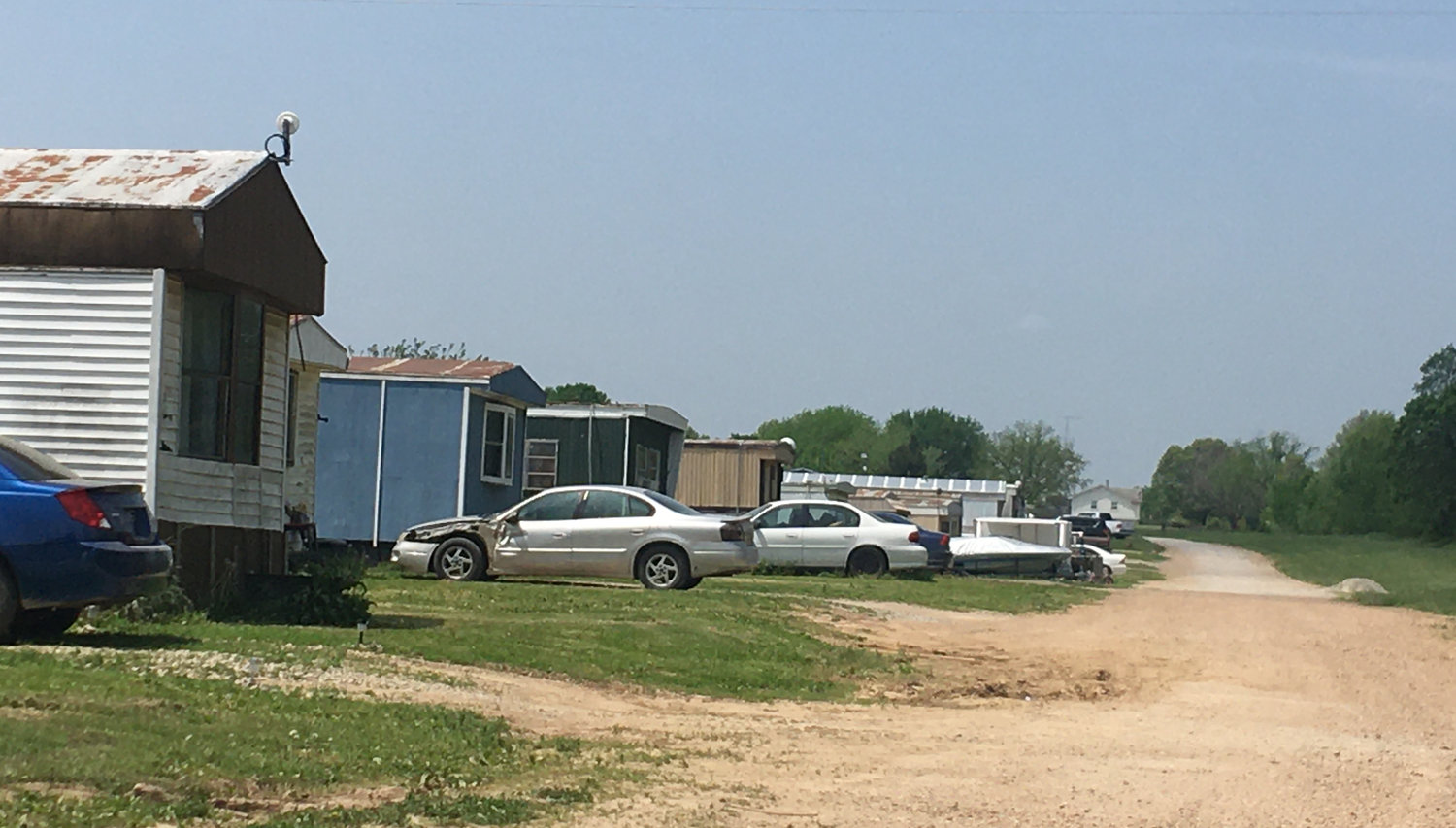 The drive of Goodwill Chapel Trailer Park was the scene of a shooting Tuesday. Dustin C. Arnold, 25, is alleged to have shot a subject causing non-life-threatening injuries.